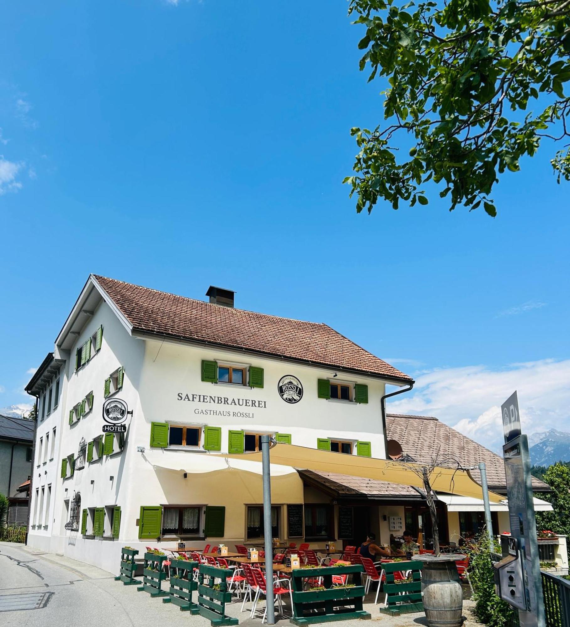 Gasthaus Roessli Versam Exterior photo